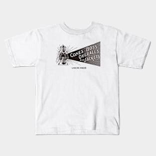 CONES BOSS OVERALLS Kids T-Shirt